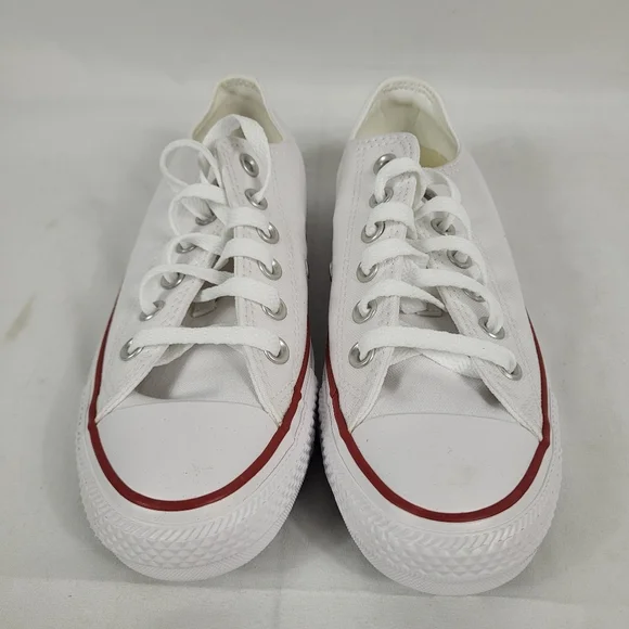 Converse Chuck Taylor All Star Low Top Shoes Sneakers White Unisex M-5, W-7 NIB - Picture 2 of 10
